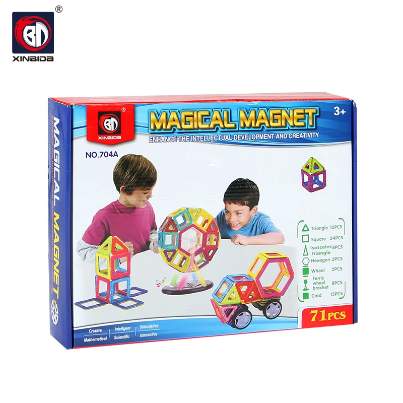 
Educational Creative Ferris Wheel Magnetic Toys Magnetic Construction Toys 