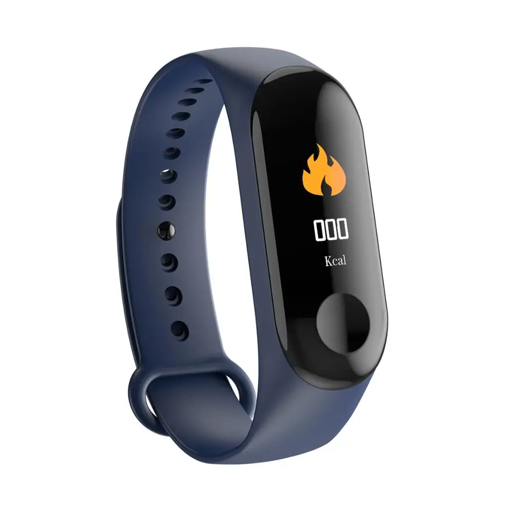 Factory Price M3C Fitness Tracker Color-screen IP67 Waterproof blood pressure M3C Smart Bracelet sports Heart Rate M3 plus Band