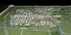 Pretty HiTech Development District Rendering/Visualization/Modeling, Exterior Landscape Design scale model maker