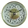Quartz Clock Insert High quality 70mm plastic clock fit-ups Roman arabic white dials from China