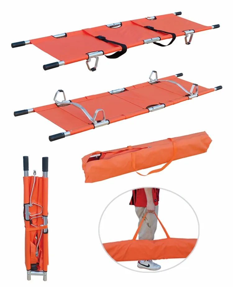 ABDF AAFS-2 Aluminum Alloy Folding Military Stretcher In Battle Fields