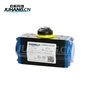 Double-acting pneumatic actuator with limit switch and gas source three pieces