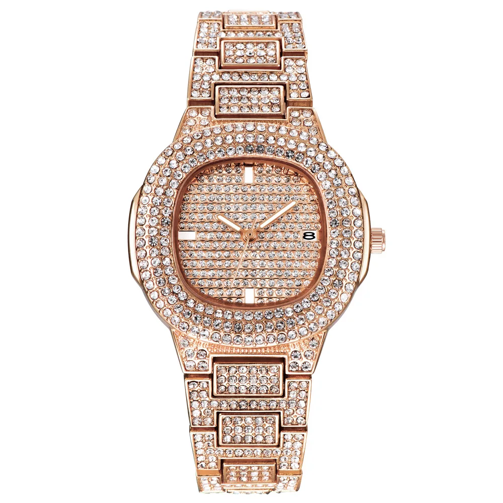 

XN1210S 2019 New Women Rhinestone Watches Lady Dress Women watch Diamond Bracelet Wristwatch ladies Crystal Quartz Women Watch