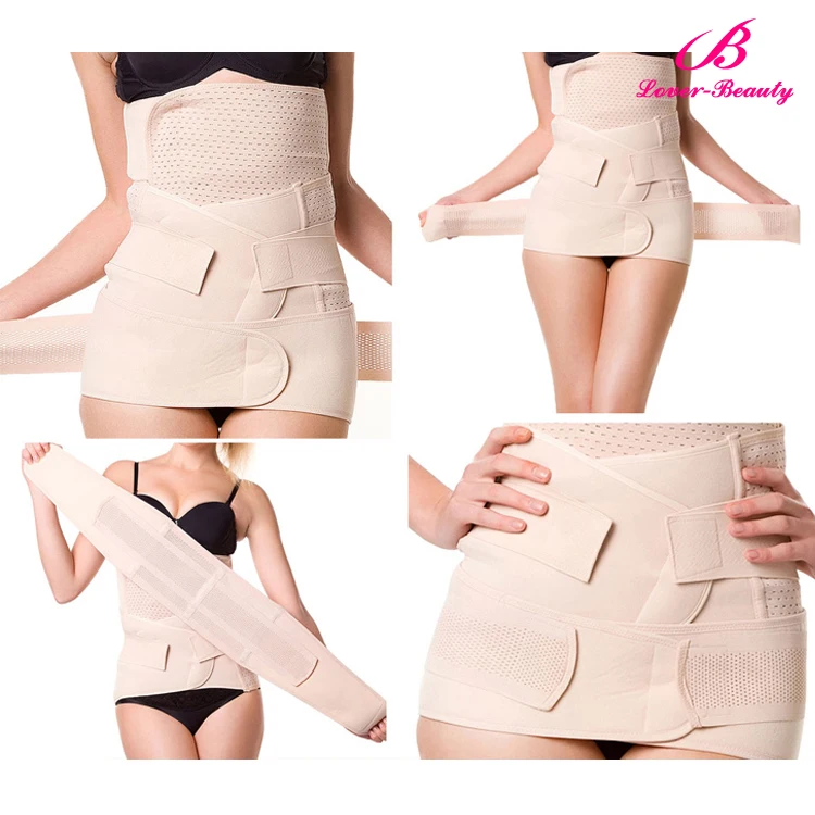 

Women Tummy Trainer Adjustable Waist Trimmer Belt, As show