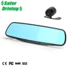 car rearview mirror camera 5'' LCD Touch Monitor Rearview Mirror GPS Android Wifi 1080P Dual Cameras Car DVR With CE and ISO9001