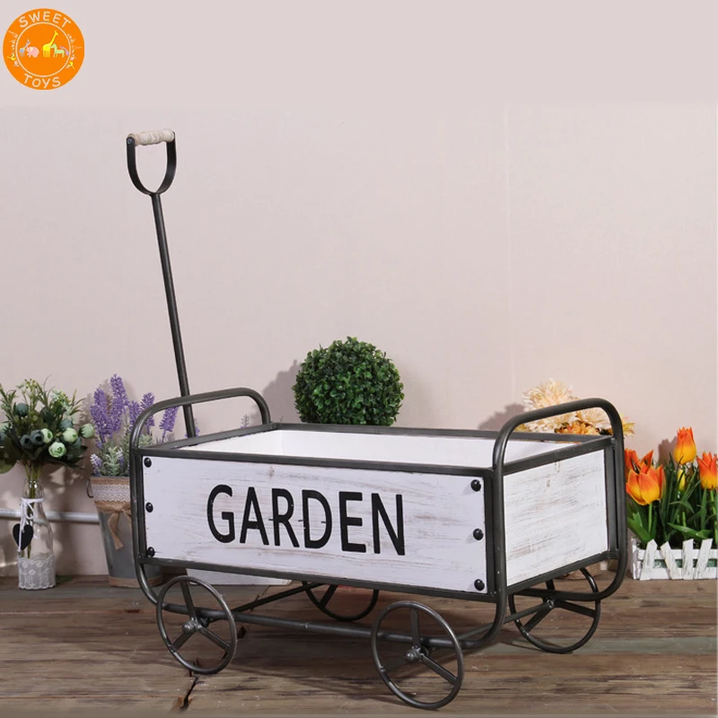 garden pull along cart