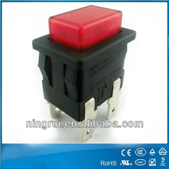 16a125v 12a250v 2pin 4 Pin Dpst T105 5e4 Momentary