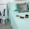 high quality velvet silk fabric packaging 100% cotton set luxury home textile bed sheet