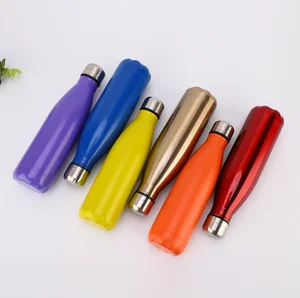 Image of Wholesale BPA free double walled insulated sport cola water bottle with custom logo