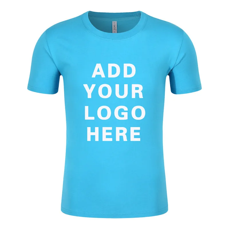 

2017 Tshirt printing custom t shirt your own logo with 100% cotton, Clear