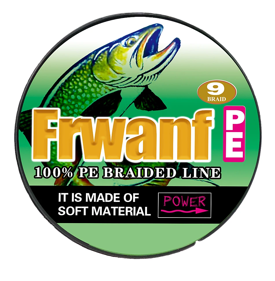 

High cost performance 2000m 9 strand wholesale braided fishing line carp fishing tackle