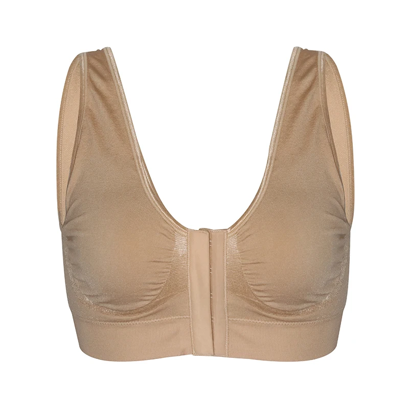 
Hot sale great quality seamless women bra with zipper 