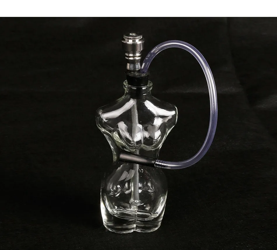 Mettle New Arrival Creative Design Women Body Of Glass Water Smoking