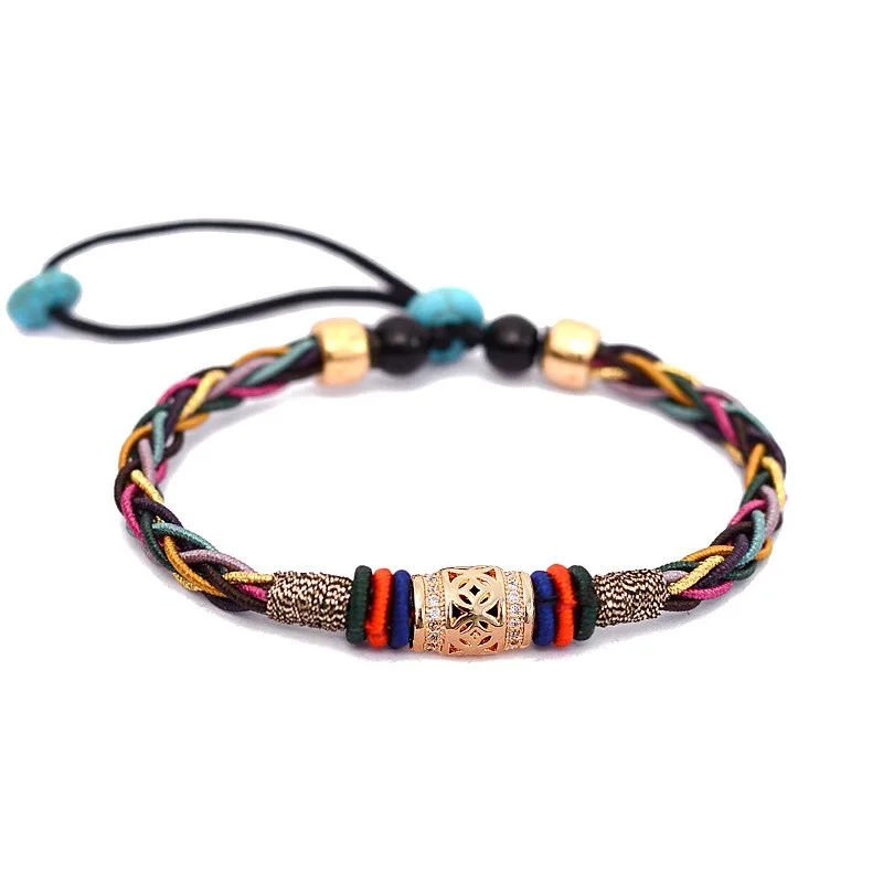 

LONGJIE hot selling fashion customized hand-woven friendship bracelet female jewelry hand rope factory direct wholesale