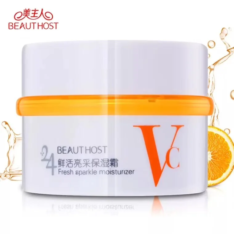 

OEM ODM Private Label Popular skin Vitamic C face cream VC whitening cream, White