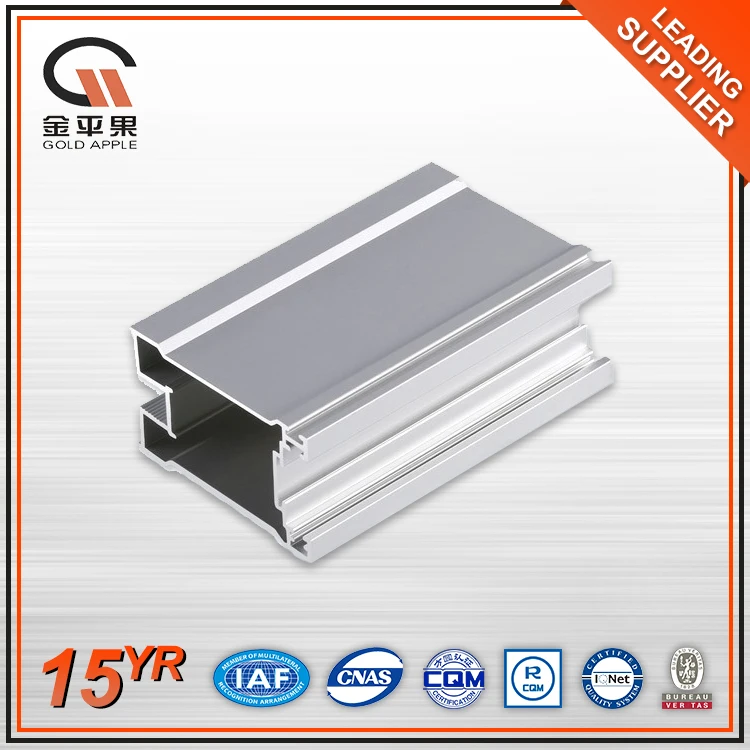 6000 series T4/T5/T6 electrophoresis slide and swing aluminum profile frame price for doors and windows