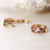 2018 High Quality Fashion Jewelry Jhumka 18k Gold Plated Earrings Hooks Findings Wholesale
