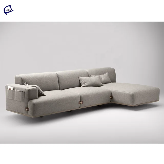 Italy Fabric Sofa L Shaped Sofas