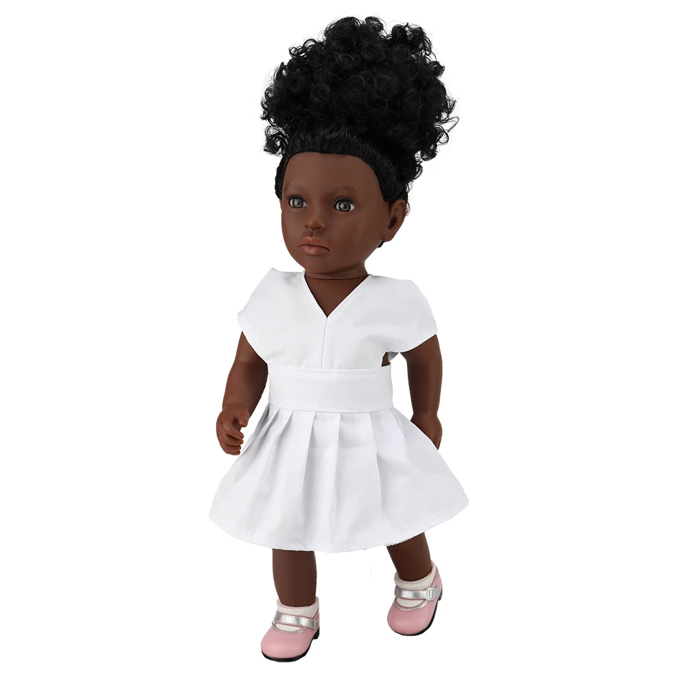 black tpe doll