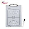 Wholesale Customized Plastic basketball dry erase board coaching clipboard