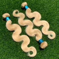 

Free Sample Remy Raw Indian Hair Blonde,Blonde Bundle 613 Color Weave Human Hair,Dark Root Honey Blonde Hair Bundle