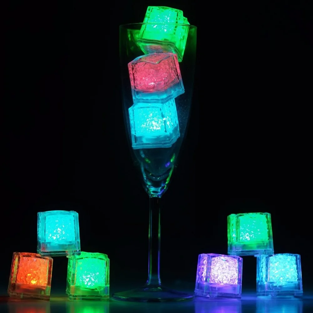 led flashing ice cubes