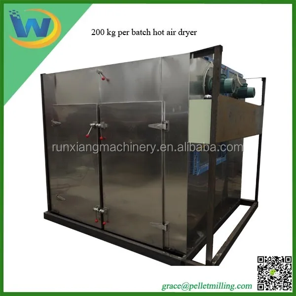 Hot Air 50kg Industrial Vegetable And Fruit Drying Equipment Oven For