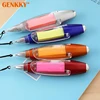 New Cute Stationery Lanyard Notes Light PenMultifunctional Promotional Ballpoint Pens Sticky Notes LED Light