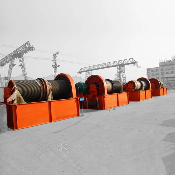 Marine Double Drum Electric Winch