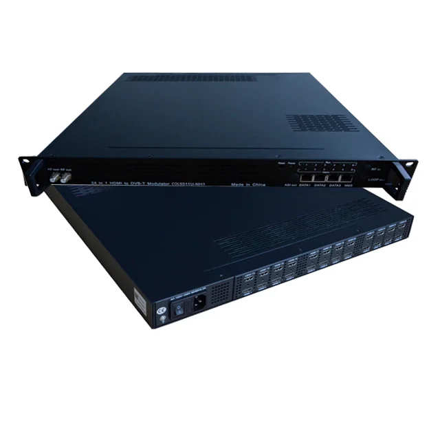 16 HD video encoder modulator ISDB ATSC QAM DVB-T RF out COL5011U-NH1 16 HD video encoder modulator ISDB ATSC QAM DVB-T RF out COL5011U-NH1