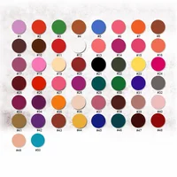 

Private label high pigment single eyeshadow palette pressed power eye shadow makeup cosmetics with envelope
