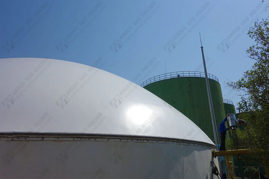 AMOCO Double Membrane Gas Balloon for Biogas Digester Tank