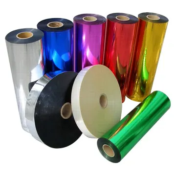 
Coloful Aluminum Polyester Film metallized PET Film Polyethylene Terephthalate 
