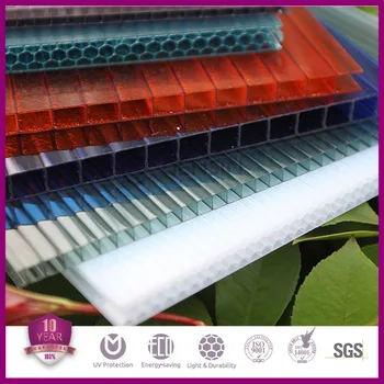 polycarbonate 6mm roofing twin wall sheets larger