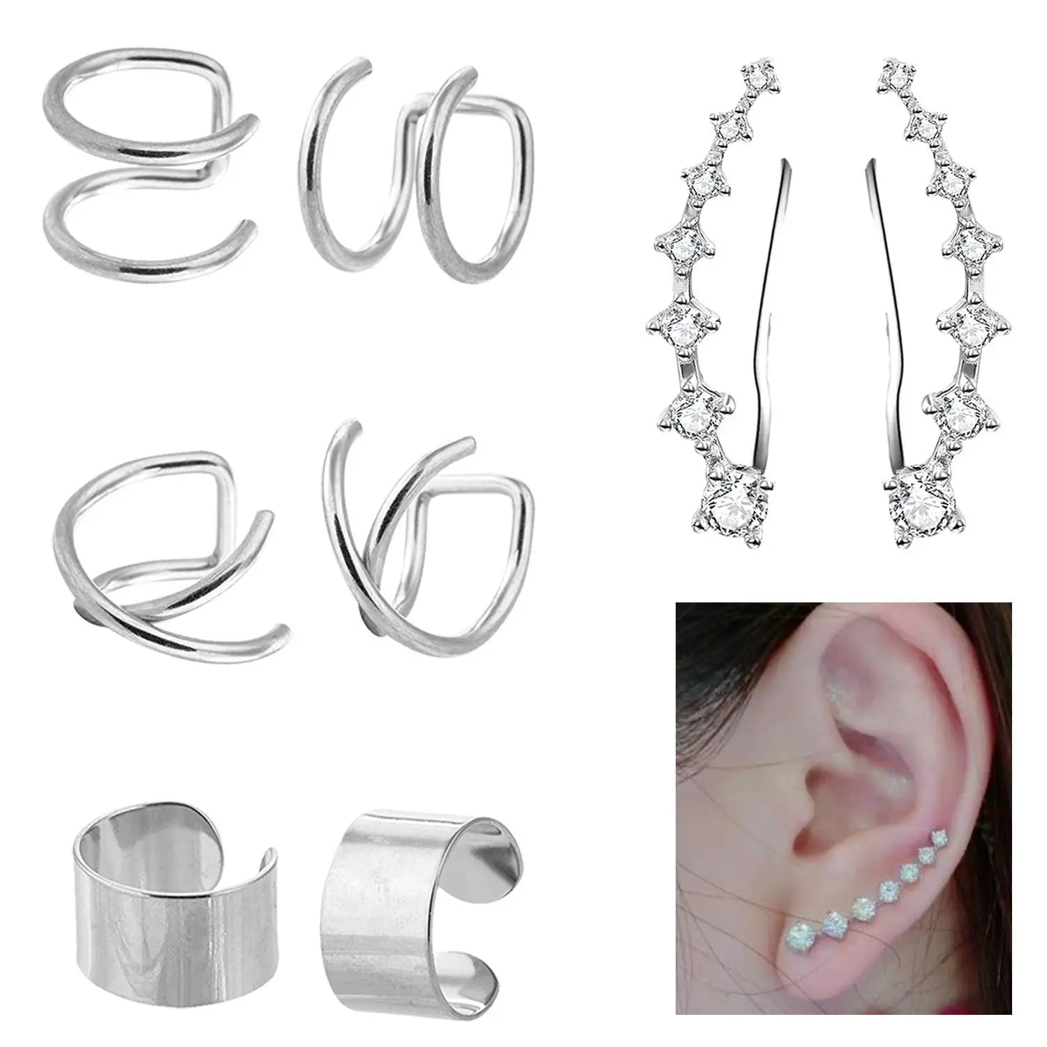 Cheap Ear Cuff Chain Earrings, find Ear Cuff Chain Earrings deals on