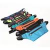Outdoor Travel Multifunctional Sports Running Waist Double Pocket Bag Mobile Phone Belt Jogging Pack for Huawei Mate 9