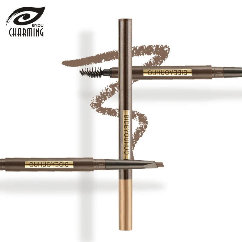 

Cosmetic art auto eyebrow wax pencil waterproof eyebrow pencil with brush, Multi color available