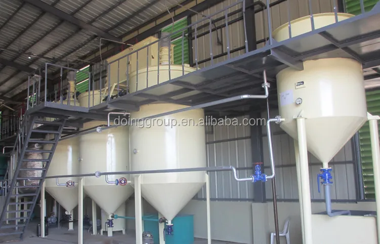 Factory price palm kernel oil refinery plant of CPKO with 5-10T/D capacity 