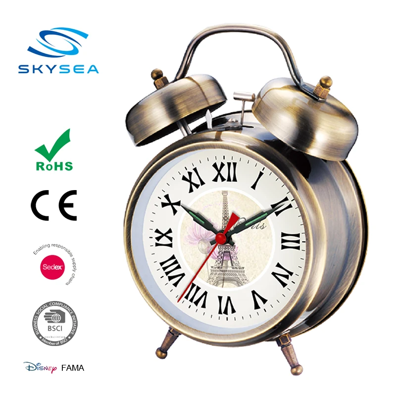Old Fashion Mechanical Windup Alarm Clock Buy Mechanical Alarm Clock,Windup Clock,Mechanical