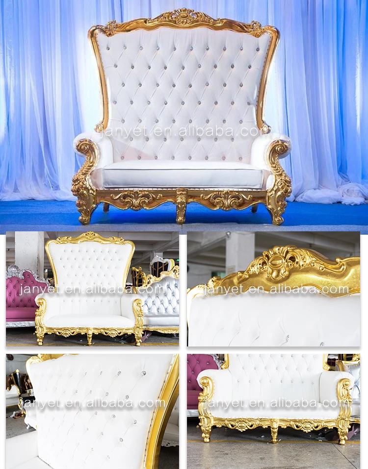 european style baroque throne chairs with low price