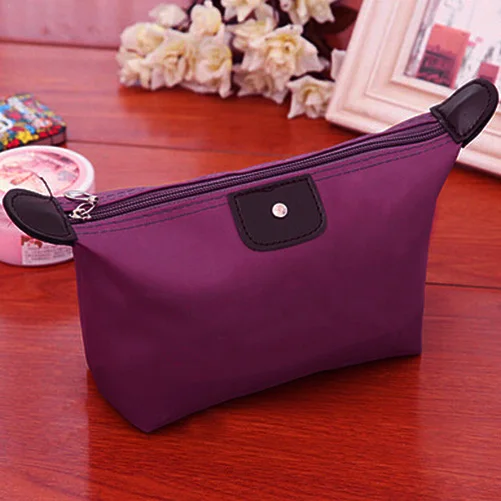 Hot Sale Lady MakeUp Pouch Cosmetic Make Up Bag Clutch Toiletries Travel Kit Jewelry Organizer Casual