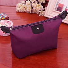 Hot Sale Lady MakeUp Pouch Cosmetic Make Up Bag Clutch Toiletries Travel Kit Jewelry Organizer Casual Purse 7 Colors