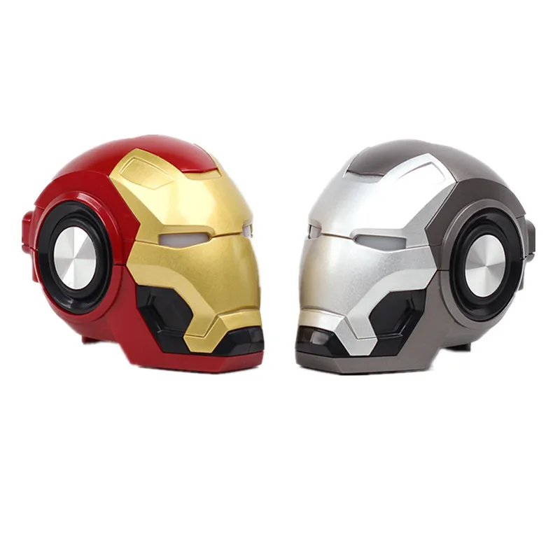 

Wholesale Portable USB charging Iron Man Profile Car Speaker Mini Wireless Speaker