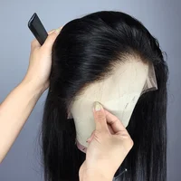 

2019 Shy Hair New Design Single Knots 360 HD Lace Wig Frontal More Natural More Soft More Thin With Baby Hair