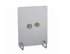 Desktop magnetic memo with stand metal bulletin board metal board for magnets Stainless Steel message board