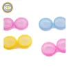 YWFZ015 RDT Wholesale Cheap Bulk Travel Portable Clear Plastic Cosmetic Contact Lenses Care Case Box 1 Pair in