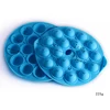 Heat-resistant silicone abrasives for making cakes
