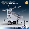 Excellent quality two solar board portable light tower