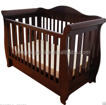 Baby Sleigh Cot Toddle Sofa Bed With Drawers Buy 3 In 1 Solid