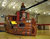 2015 inflatable amusement park for kids/amusement park games factory pirate ship